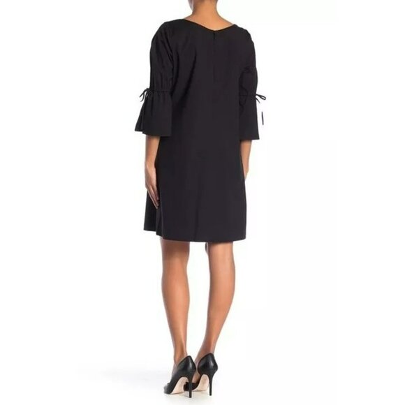 Lafayette 148 New York Riley Dress Black XL - Picture 2 of 2